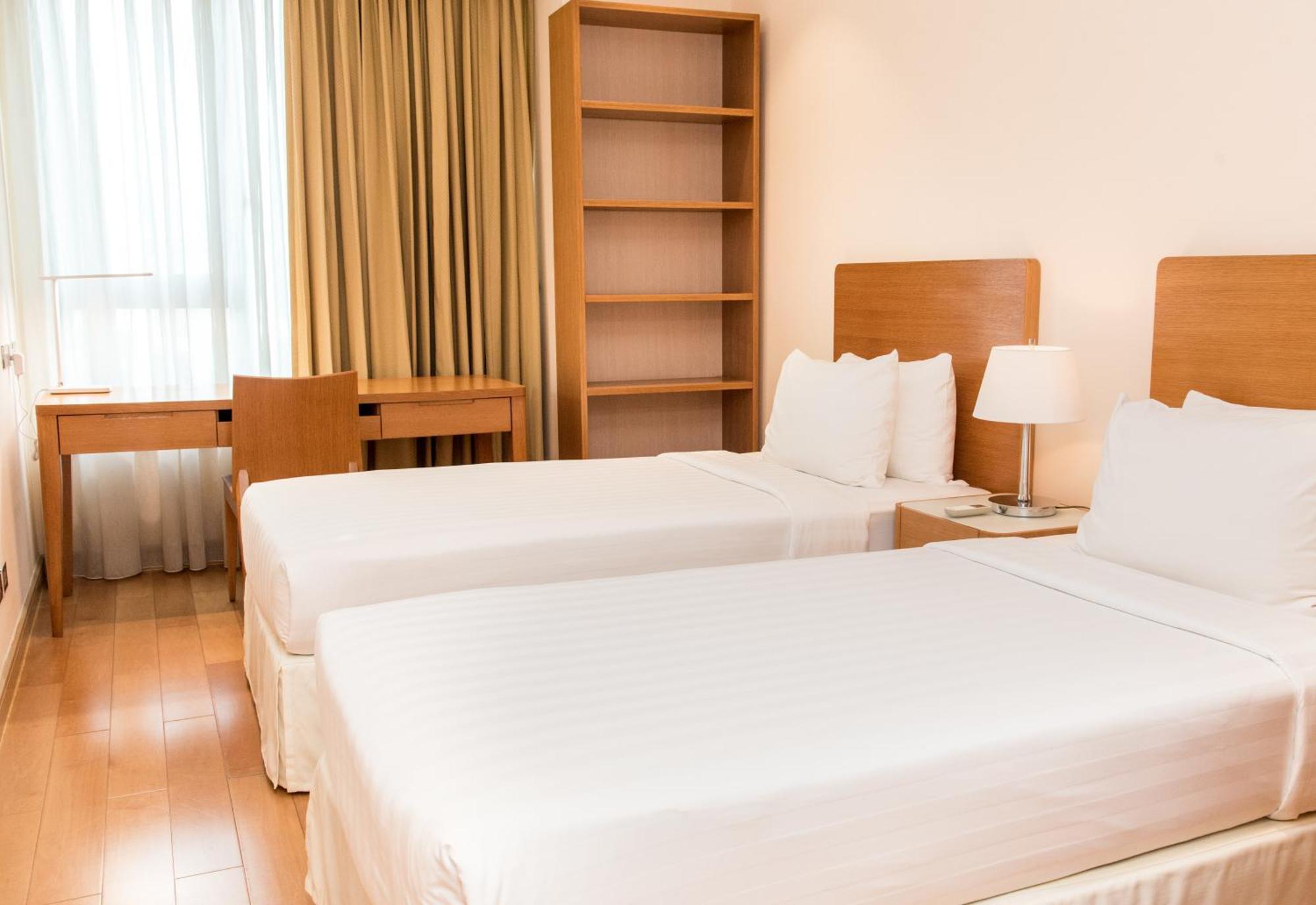 โรงแรมเชอร์วูดเรสซิเดนซ์ โฮจิมินห์ซิตี้ ภายนอก รูปภาพ A typical room at the hotel